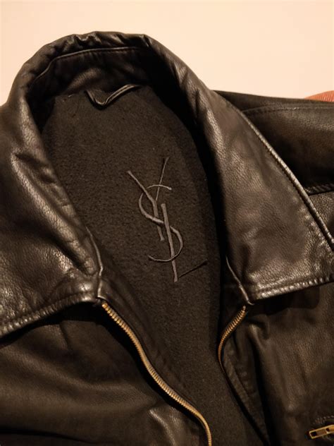 ysl leather jacket replica|ysl leather jacket vintage.